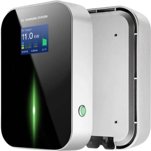 Recharge AC rapide 11 kW avec écran clair