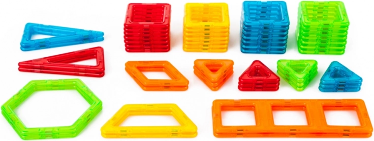 Pièces magnétiques colorées