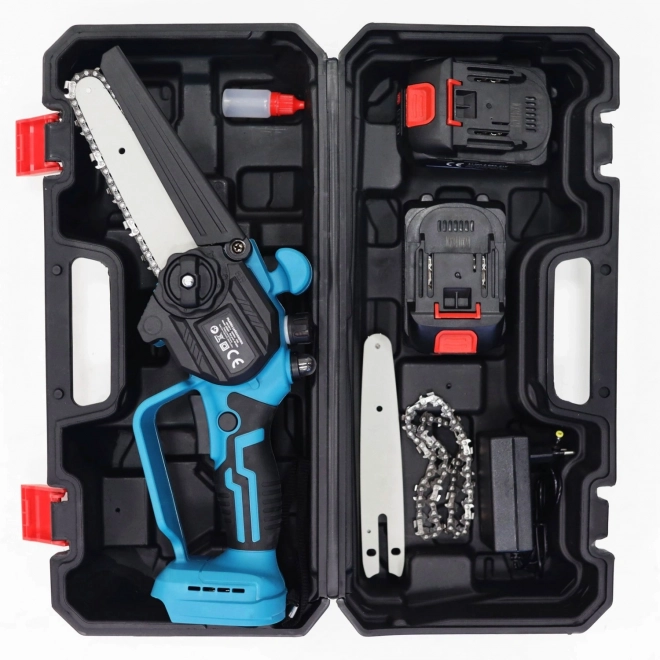 Mini tronçonneuse sans fil avec moteur sans balais 21V