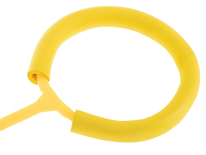 Hula hoop jambe balle sautante LED lumineuse jaune