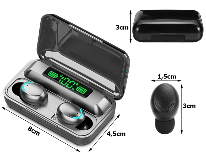 Écouteurs Bluetooth avec powerbank