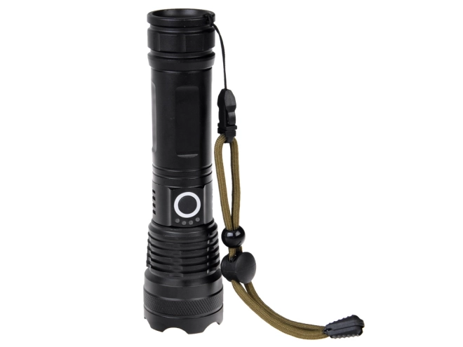 Lampe de poche LED puissante USB étanche