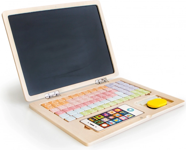 Tableau double : magnétique et à la craie