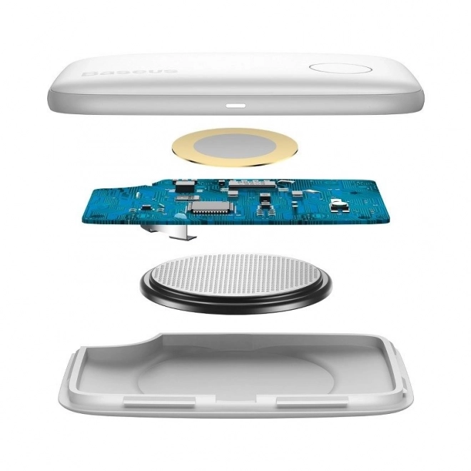 Mini localisateur intelligent Bluetooth Baseus T2 blanc