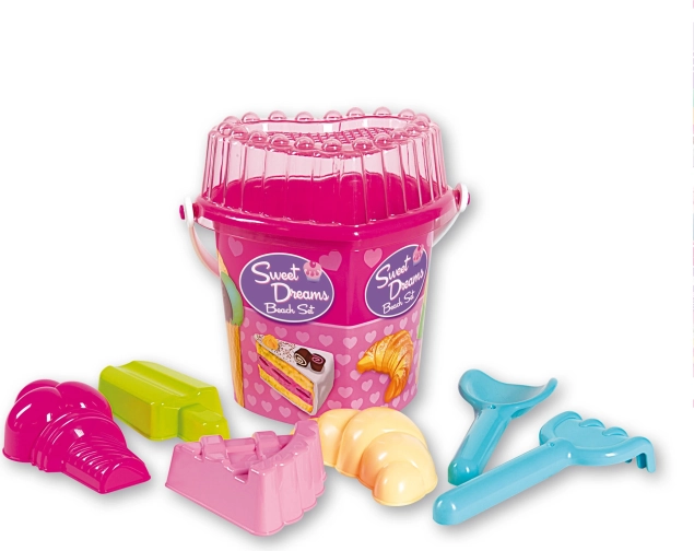 Androni set de sable Pâtisserie – moyen, 8 pièces
