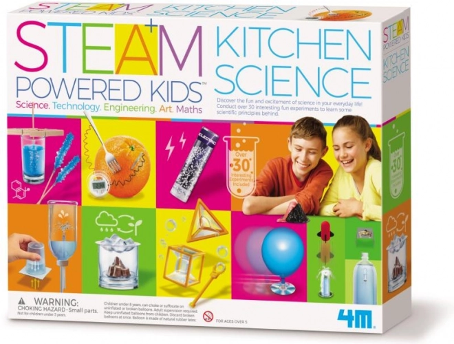 Kit éducatif d’expériences de cuisine 4M