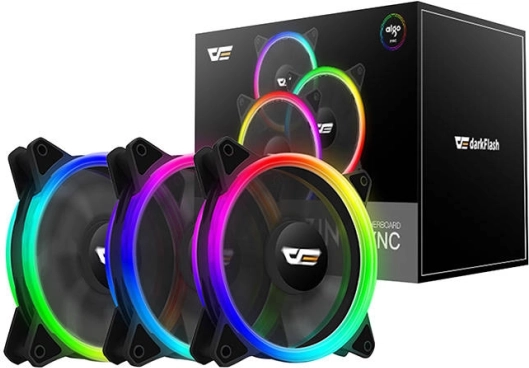Kit de ventilateurs PC ARGB Darkflash DR12 Pro 3-en-1