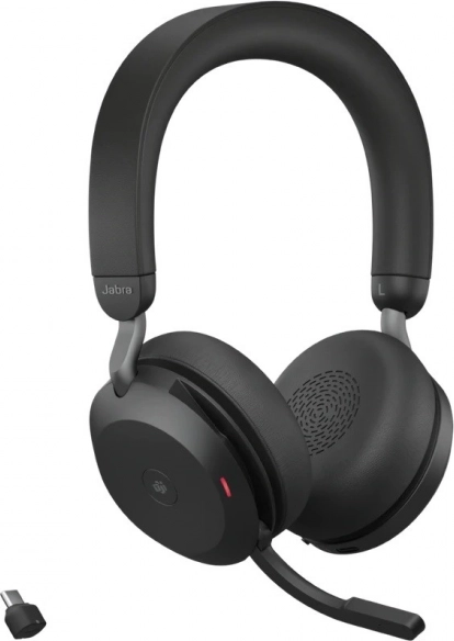 Jabra Evolve2 75 Casque Sans Fil avec Support de Charge