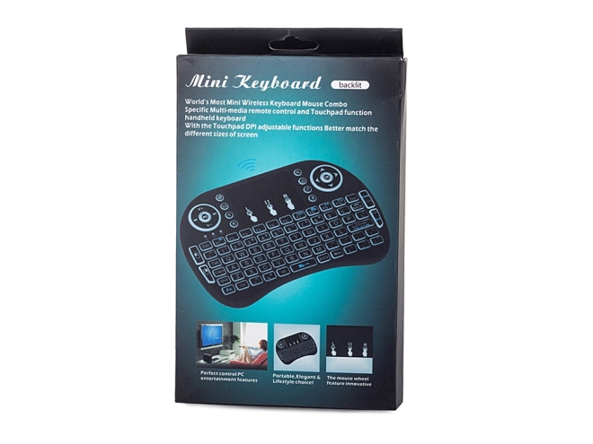 Clavier mini sans fil avec rétroéclairage