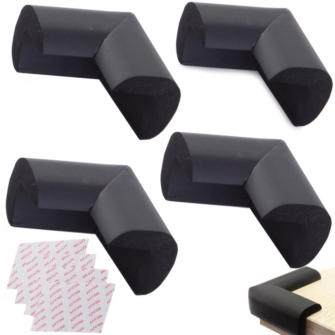 Coins de protection pour meubles noirs