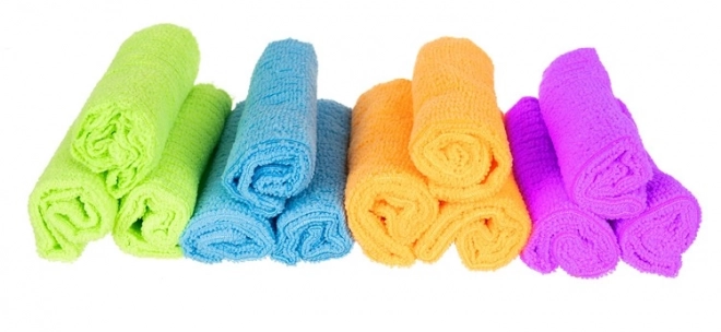 Chiffons en microfibre - ensemble de 12 pièces