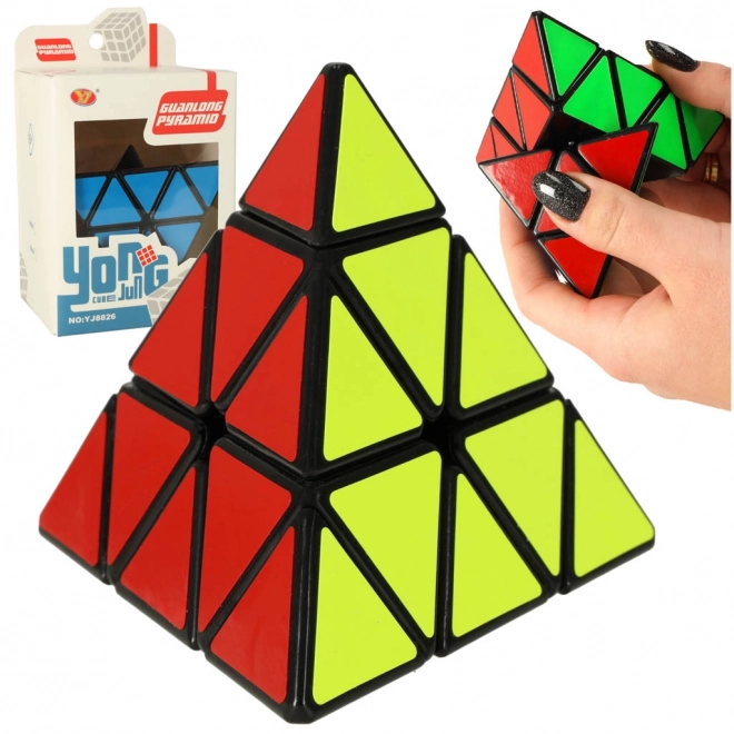 Jeu de puzzle PYRAMINX cube de puzzle 9,7 cm