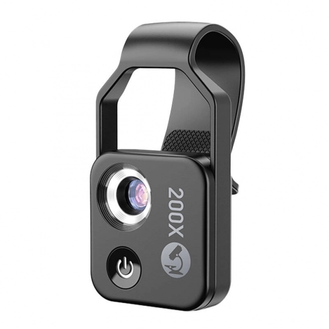 Objectif pour téléphone mobile Apexel 200X micro noir