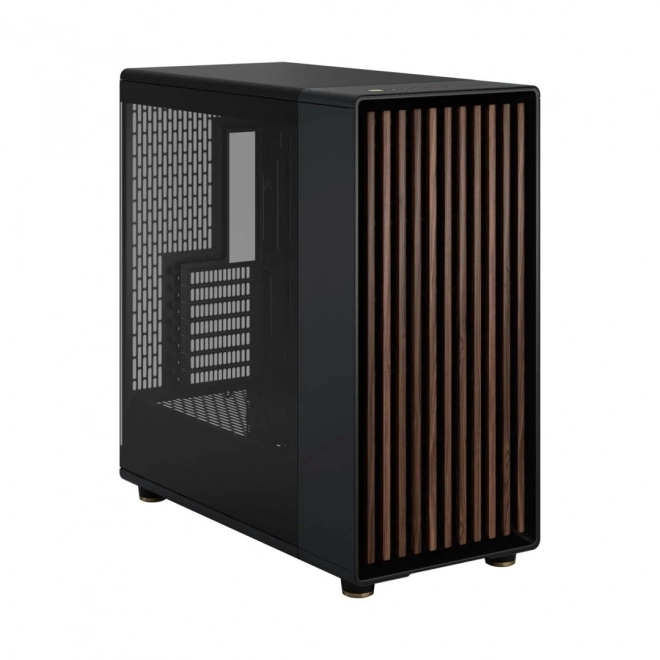 Boîtier d'ordinateur North XL RC Charcoal Black TG Dark