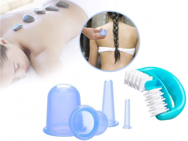 Ensemble de massage chinois en silicone