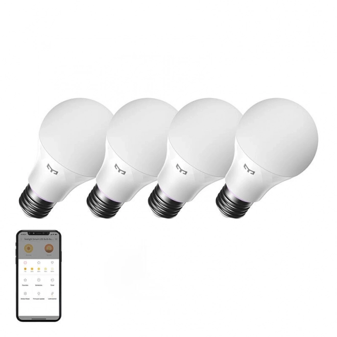Ampoule LED intelligente Yeelight GU10 (dimmable, 4 pcs)