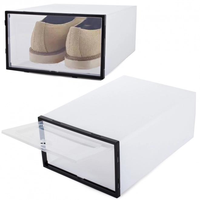 Organisateur de chaussures avec conteneur et placard