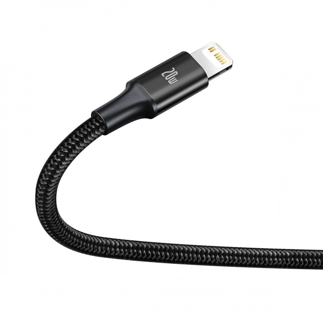 Câble de charge Baseus 3 en 1, 20W, noir, 1,5 m