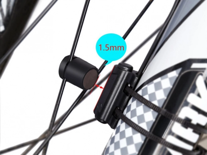 Compteur de vélo étanche avec écran LCD et 27 fonctions