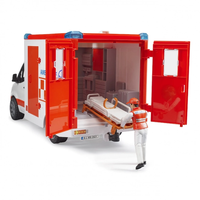 Ambulance MB Sprinter avec ambulancier
