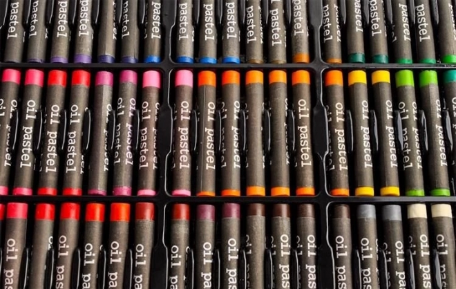 Ensemble de peinture et de dessin dans une mallette 288 pièces