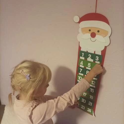 Calendrier de l'Avent suspendu Ruhhy 22252
