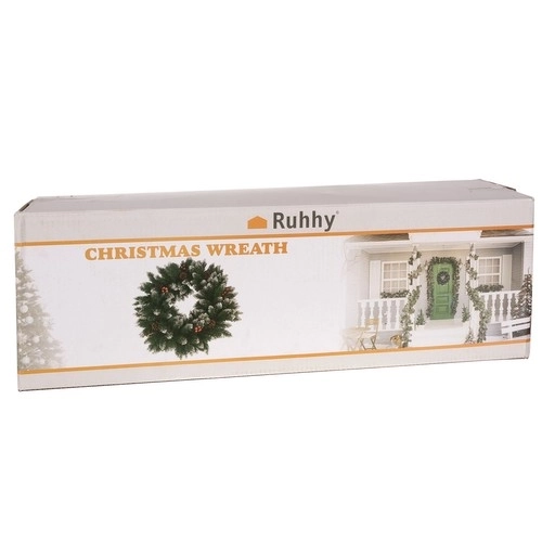 Guirlande de Noël enneigée Ruhhy 22302