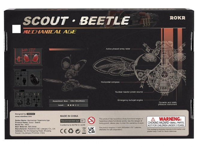 RoboTime Kit modèle de scarabée explorateur