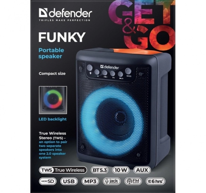 Haut-parleur Bluetooth FUNKY 10W