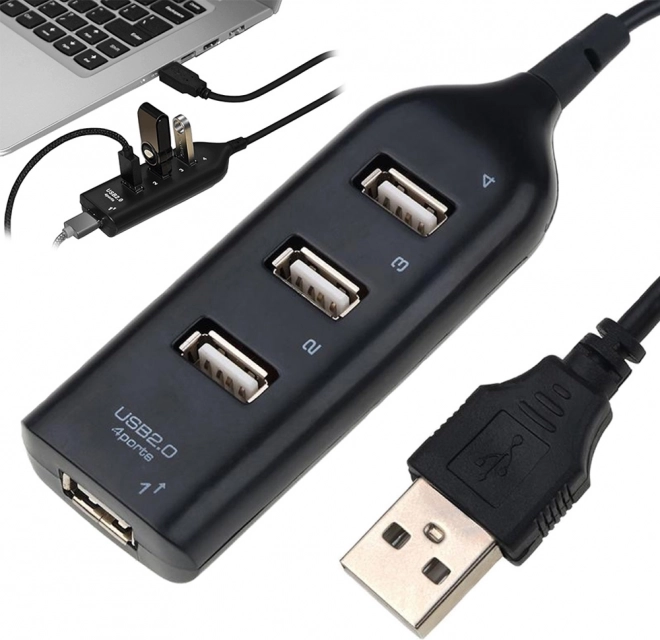 Hub USB 4 ports USB 2.0