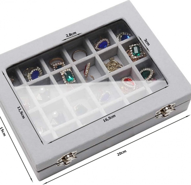 24 compartiments modulables