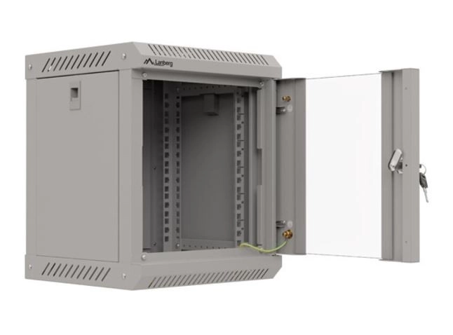 Armoire mural Lanberg 10" Rack 6U 300x300 gris