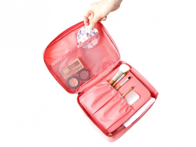 Sac de voyage cosmétique - saumon