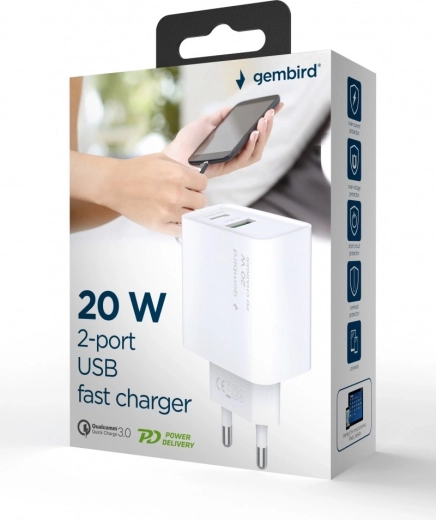 Prise en charge USB PD et QC 3.0