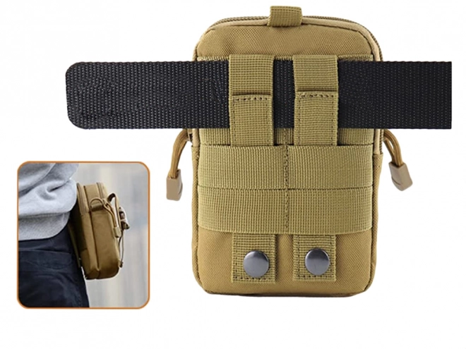 Sac tactique de ceinture - beige