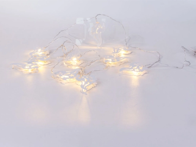 Guirlande lumineuse LED Halloween avec fantômes 2m