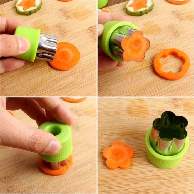 Ensemble de découpe pour fruits et légumes 8 pièces