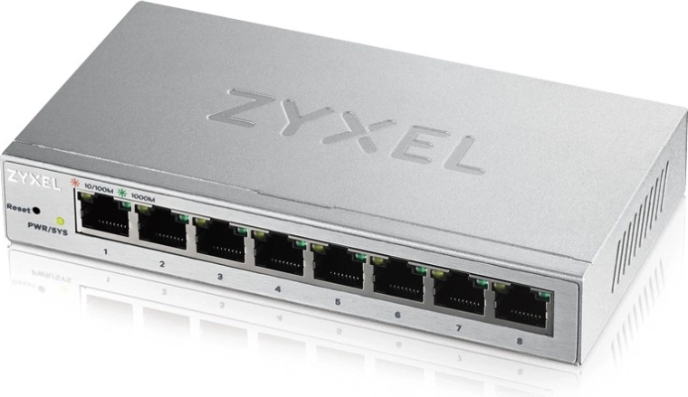 8 ports gigabit pour une connexion fluide