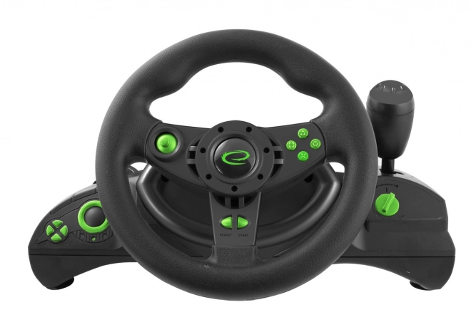 Volant NITRO USB PS3/PC noir/vert
