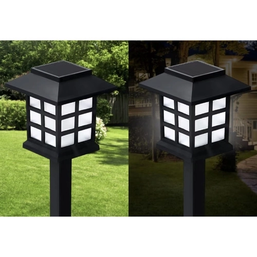 Lampes solaires de jardin LED – ensemble 6x maison