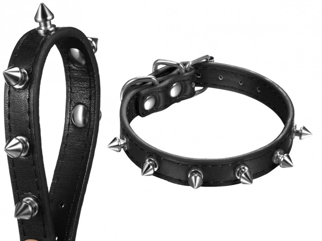 Collier stylé pour chiens avec clous