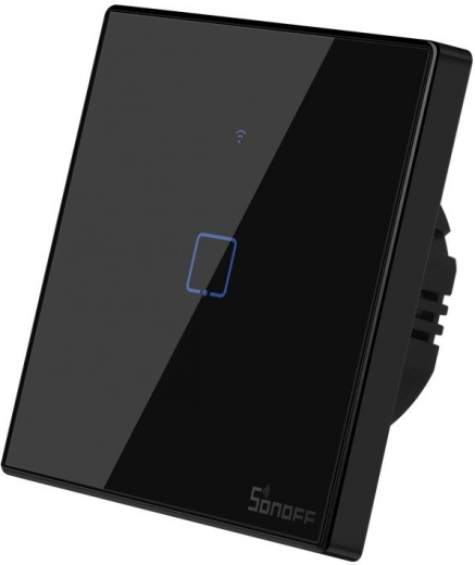 Panneau en verre élégant avec indicateur LED