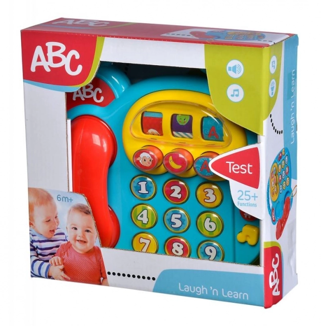 Téléphone interactif pour bébé ABC