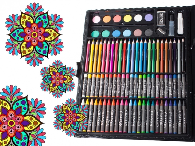 Kit pour artistes avec valise de peinture