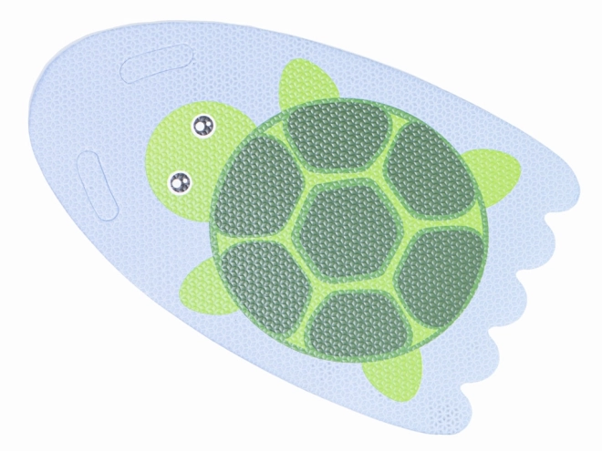 Planche avec instructions de natation pour tortue dans la piscine