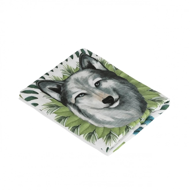 Tommy Lise Couverture en mousseline de bambou Alpha Spirit 106x106 cm