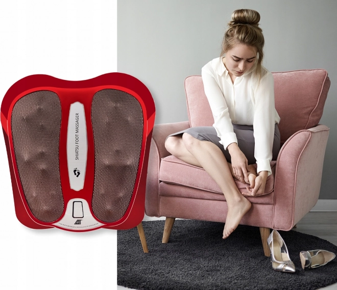 Appareil de massage Shiatsu pour pieds avec chauffage