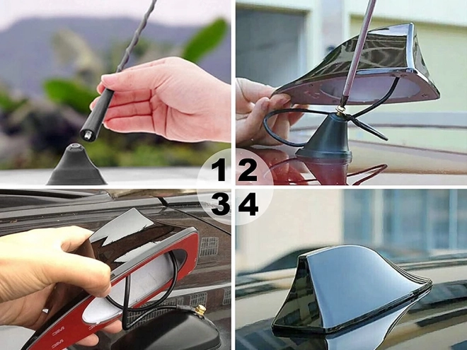 Antenne FM Aileron de requin - Audi, BMW, Ford, Opel, VW