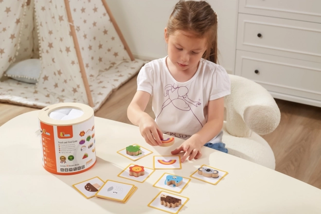 Jeu en bois Attrape et trouve