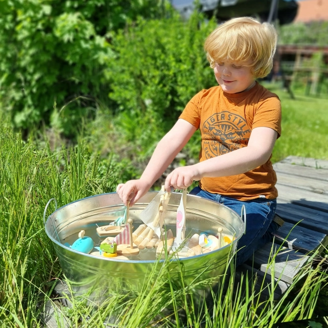 Petite barque en bois - Morse